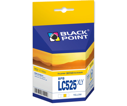Tusz Black Point Tusz BPBLC525XLY Zamiennik Brother LC525XLY